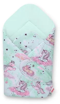 Produktbild von Baby-Nest – Einhorn, Mintgrün/Mint