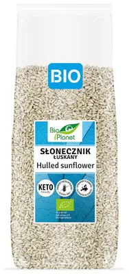 SŁONECZNIK ŁUSKANY BEZGLUTENOWY BIO 800 g - BIO PLANET