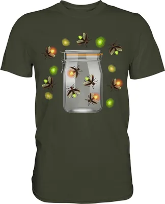 Produktbild von Glühwürmchen Camping T-Shirt – Urban Khaki / M