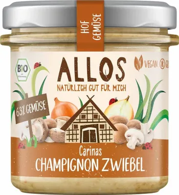 Image de Légumes de la ferme - Carinas Champignon Oignon 135g
