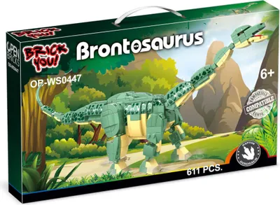 Produktbild von OPEN BRICKS DINOSAUR OB-WS0447 Brontosaurus Bausatz