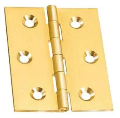 Obrázok produktu pre Ploché frézované pánty 40 x 40 mm – lesklé