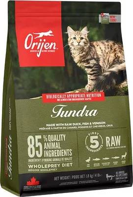 Produktbild von ORIJEN Tundra - Trockenfutter für Katzen - 1 8 kg