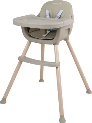 Produktbild von MamaLoes Lily Taupe Kinderstuhl ML040711