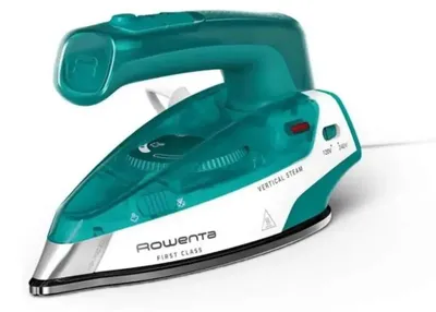 Immagine prodotto di Rowenta DA1610E0, Stiratura a secco e a vapore, Superficie stirante Microsteam 200, 1,9 m, 45 g/min, Blu, Verde, Bianco, 10 g/min