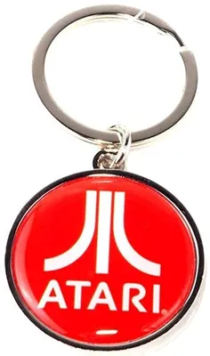 Immagine prodotto di Difuzed - Portachiavi - Ciondolo con logo Atari (metallo)