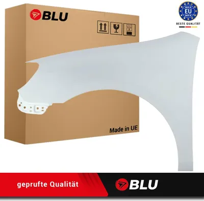 Image de BLU Aile Compatible avec VW Volkswagen Golf VI 6 berline LB9A Gauche Weiss CandyWeiss | 2008-2016 | Avant | Peint| Prêt à Monter | Galvanisé