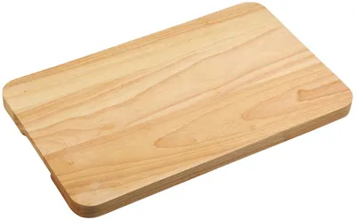 Image de KESPER 64690 Planche à découper, bois d'hévéa, 45 x 27 x 2,5 cm, avec poignée