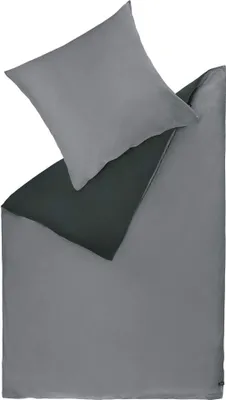 Produktbild von SCHÖNER WOHNEN Bettwäsche Play-B Farbe anthrazit Größe 200x200+2x80x80