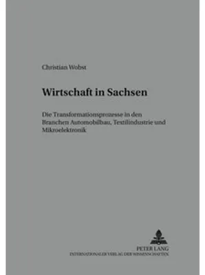 Obrázek produktu pro Wirtschaft in Sachsen