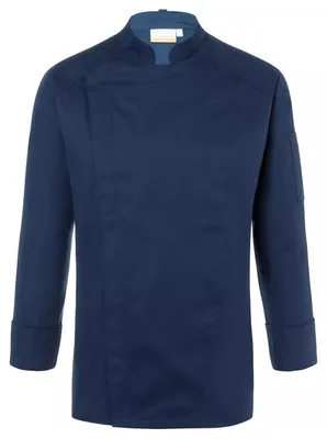 Obrázek produktu pro Karlowsky – kuchařská bunda „Noah“ pro muže/ženy Unisex LT5884 (36 palců) (námořnická modrá)