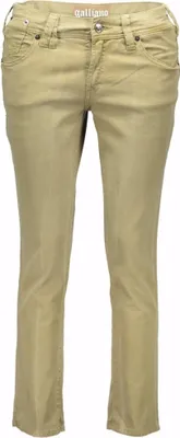 Produktbild von JOHN GALLIANO GRÜNE PINOCCHIETTO-HOSE FÜR DAMEN : Farbe - Grün, Größe - 28 Größe: 28 Farbe: Grün