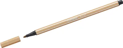 Produktbild von Premium-Filzstift - STABILO Pen 68 - Einzelstift - ocker hell