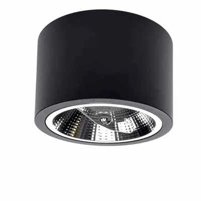 Obrázek produktu pro Redondo povrchové světlo černé 1Xar111 Gu10 stropní reflektory