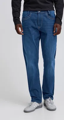 Produktbild von Blend BHBlizzard Herren Jeans Hose Denim mit Stretch 5-Pocket Gürtelschlaufen leicht elastisch Baumwollmischung Regular fit