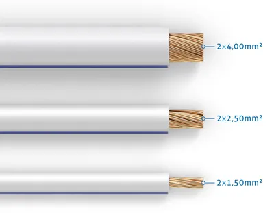 Produktbild von PureLink Lautsprecherkabel OFC 2x4,00mm², (0,10mm), 100 m, weiß