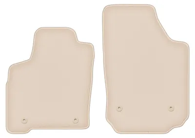 Immagine prodotto di Tappetini anteriori in moquette per Opel Meriva A 2002-2010 (monovolume) – 2 pezzi, beige, su misura – Wielganizator FORTUNA