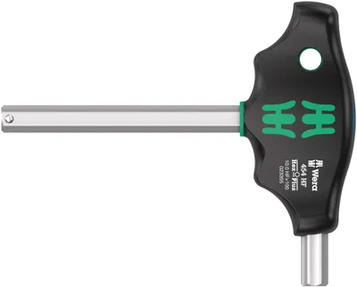 Produktbild von Wera 454 HF Quergriff-Sechskantschraubendreher Hex-Plus mit Haltefunktion, 10 x 100 mm