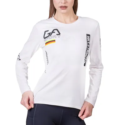 Produktbild von Atmungsaktives Workout-T-Shirt für Damen