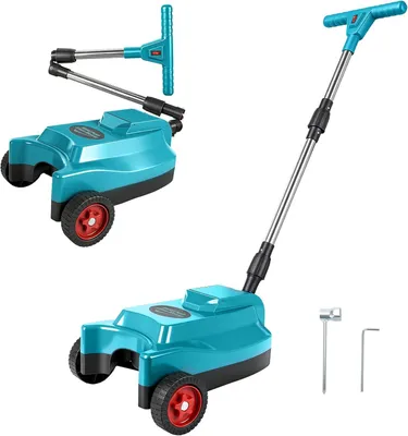 Immagine prodotto di Tagliaerba compatibile con batteria da 18V, con una larghezza di taglio di 23 cm e 3 altezze di taglio, ideale per piccoli giardini