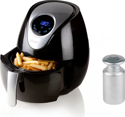 Produktbild von Digitale 3,5 Liter Heißluftfritteuse, frittieren ohne Öl, LOW FETT & Salzstreuer
