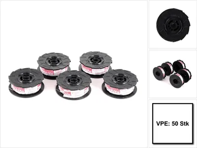Image de Makita Fil à ligaturer pour connecteur d'armatures DTR 180 - 50 pcs. (199137-9)