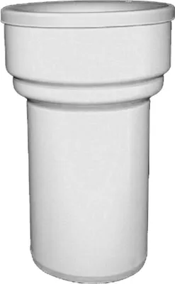 Immagine prodotto di Hutterer & Lechner HL203/90WE Raccordo WC DN90 con guarnizione a labbro, bianco, 1 pz.