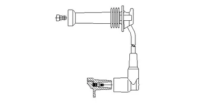 Produktbild von BREMI Zündkabel 8A17/32 für FORD Fiesta Mk6 Schrägheck (JA8, JR8)