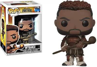 Obrázek produktu pro Funko POP! Black Panther Movie Marvel Vinyl Bobble-Head M'Baku 9 cm (388)