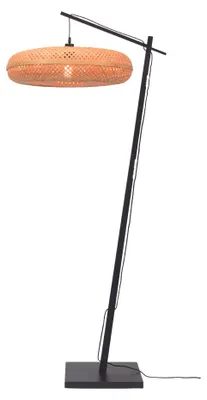 Produktbild von GOOD&MOJO Stehlampe Palawan Schwarz 60x15 Natur