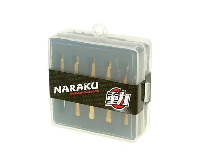 Image de Kit de gicleurs principaux de carburateur Naraku M5 pour carburateurs PWK - 140-158
