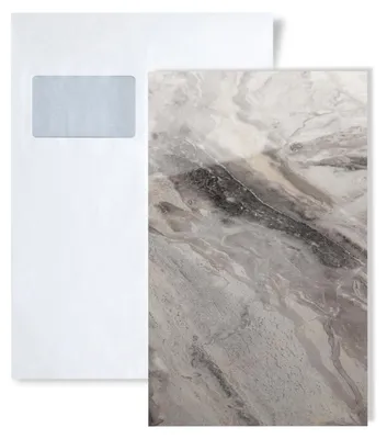 Productafbeelding van 1 PROEFMONSTER WallFace S-19340 DIN A5 Wandpaneel Staal MARBLE ALPINE AR+