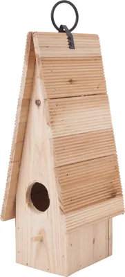 Produktbild von VBS Vogelhaus-Nistkasten "Dachhaus Teeny", Fichtenholz, ca. 11x13,5x31cm