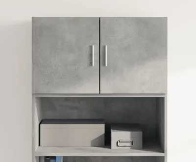 Produktbild von vidaXL Wandschrank Betongrau 70x42,5x40 cm Holzwerkstoff