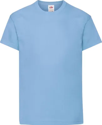 Obrázek produktu pro Fruit of the Loom - Dětské tričko "Original" FK3081 (104) (modrá)