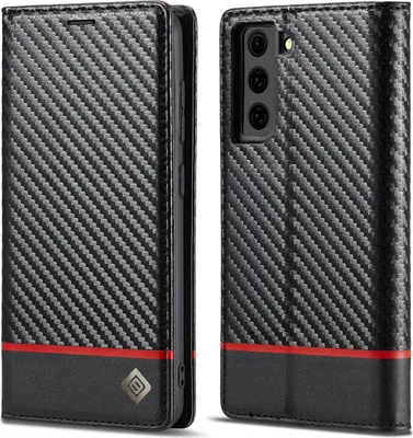 A product shot of a phone case, shown from two angles.