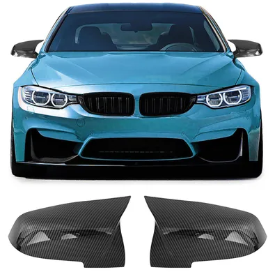 Für BMW 4er F32 F33 F36 ab 2013- CARBON OPTIK Spiegel Kappen KOMPLETTE GEHÄUSE in der Farbe CARBON von Carparts-Online GmbH