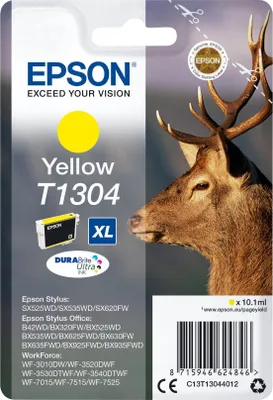 Image de Original Epson T1304 / C13T13044012 Tintenpatrone gelb