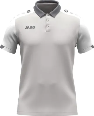 Produktbild von Jako Polo Dynamic hellgrau/weiß/grau M