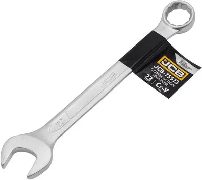 Zdjęcie produktu dla JCB | Klucz płasko-oczkowy 23mm, Klucz płasko-oczkowy, Klucz płasko-oczkowy
