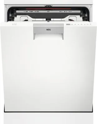 Image de AEG Series 7000 FFB75717PW, Standing, Full size (60 cm), White, 1.6 m, Folding, 14 dining sets