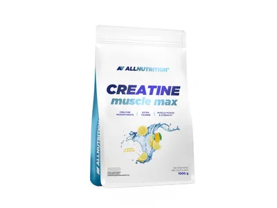 Produktbild von ALLNUTRITION Creatine Muscle Max 1000g Zitrone Kreatin Muskeln Kreatinmonohydrat