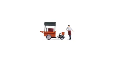 Zdjęcie produktu dla Noch 16506 Tiny-Scenes "Stoisko z kawą", figurki H0 (1:87)