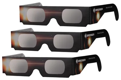 Produktbild von Sonnenfinsternis-Brille Design-B (3 Stück)