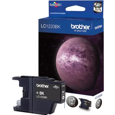 Obrázok produktu pre Brother LC1220BK čierna kazeta do tlačiarne