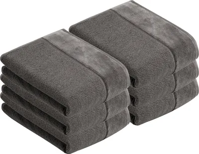 Produktbild von 6er Pack Duschtuch Pure von der Marke Vossen 67 x 140 cm