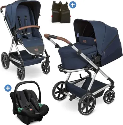 Produktbild von ABC Design 3in1 Kombi-Kinderwagen-Set Timbo 4 mit Babywanne,