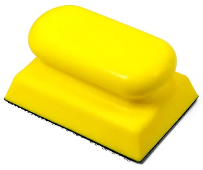 Handschuurblok 10x7 cm – wiederverwendbares Schleifpad