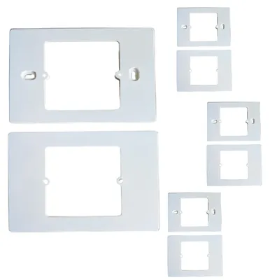 Adapterkit 503 auf 502, Kassettendeckel, 120x86x3,5 mm, Weiß