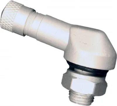 Obrázok produktu pre Ventil JMP uhlový hliníkový strieborný matný 8,3 mm